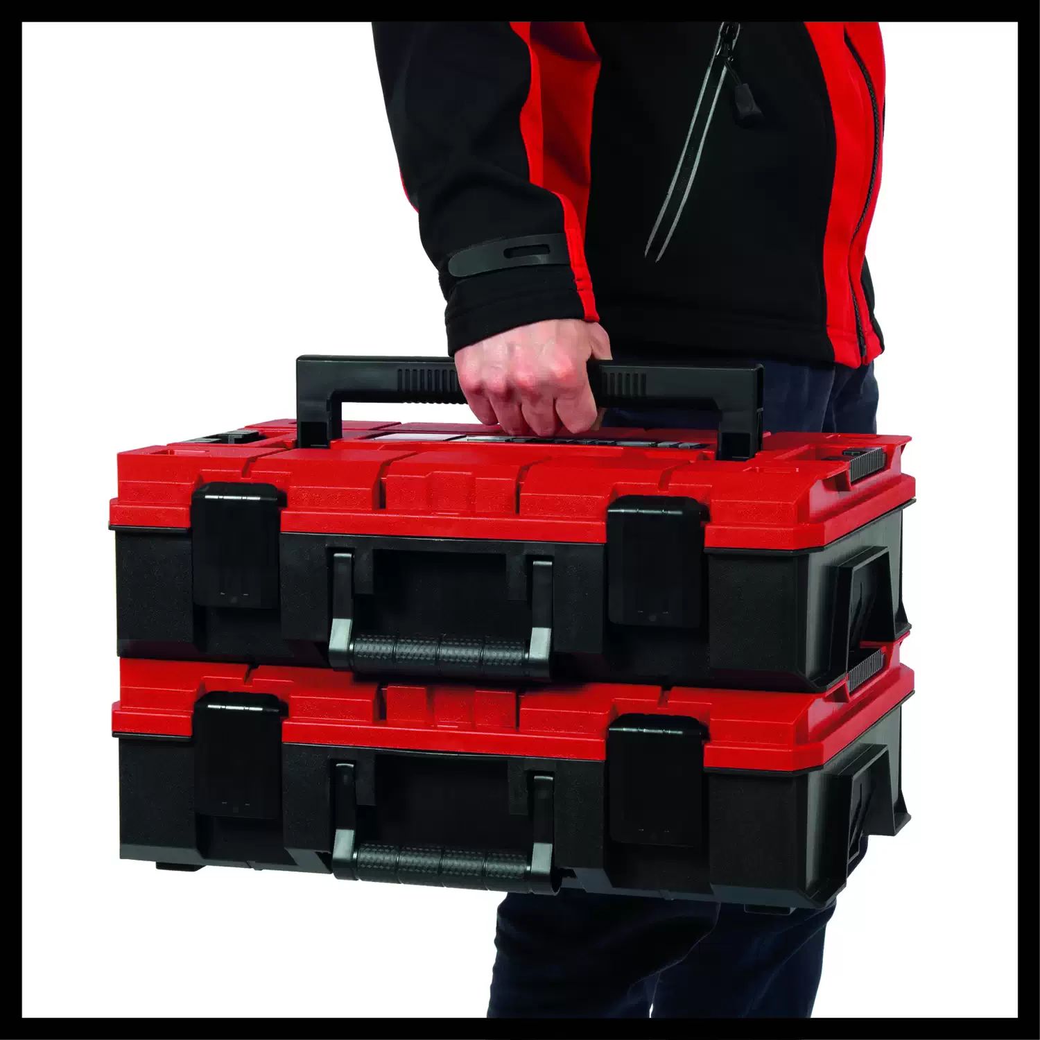 Einhell 4540022 E-Case S-F Small Tool Case with Foam Inlays, E-Case S-F